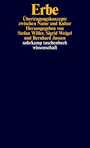 Immagine del venditore per Erbe : �bertragungskonzepte zwischen Natur und Kultur. Originalausgabe venduto da AHA-BUCH GmbH