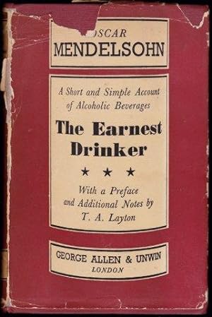 The Earnest Drinker. 1st. edn.
