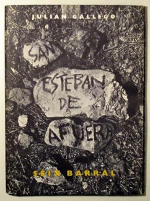 Seller image for SAN ESTEBAN DE AFUERA [ Felicitacin de Navidad de 1957 de Seix Barral ] for sale by Llibres del Mirall