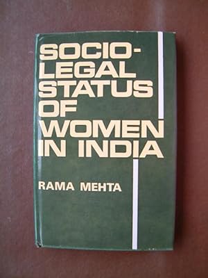 Bild des Verkufers fr Socio-Legal Status of Women in India zum Verkauf von Beach Hut Books