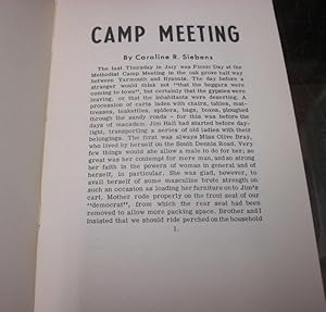 Imagen del vendedor de CAMP MEETING. a la venta por Parnassus Book Service, Inc