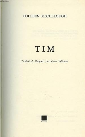 Image du vendeur pour TIM mis en vente par Le-Livre