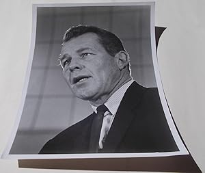 Original Print Portrait Photograph of Robert H. Finch (1966, California Gubernatorial and Lieuten...