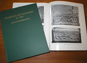 Madrider Mitteilungen Band 35 - 1994 in 2 Bänden (Hauptband und Zugangsverzeichnis)