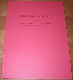 Bild des Verkufers fr Silexindustrien von El-Tarif. Ein Beitrag zur Entwicklung der Prdynastischen Kulturen in Obergypten. Mit einem Beitrag von Wieslaw Heflik. Aus dem Polnischen bersetzt von Piotr Lenz. Archologische Verffentlichungen 26. Deutsches Archologisches Institut - Abteilung Kairo. zum Verkauf von Buchhandel Jrgens