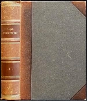 Völkerkunde. Erster Band. Mit 590 Abbildungen im Text, 15 Frabendruck- und 13 Holzschnitt-Tafeln ...