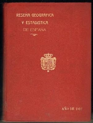 RESEÑA GEOGRAFICA Y ESTADISTICA DE ESPAÑA. 3 TOMOS