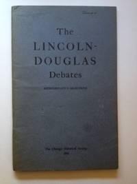 Bild des Verkufers fr The Lincoln - Douglas Debates Representative Selections With An Introduction By Paul M. Angle zum Verkauf von WellRead Books A.B.A.A.