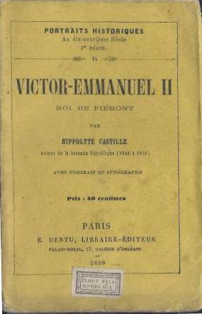 Imagen del vendedor de Victor-Emmanuel II, roi de Pimont a la venta por LES TEMPS MODERNES