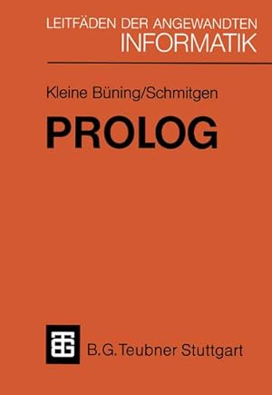 Bild des Verkufers fr Prolog : Grundlagen u. Anwendungen. Mit Programmbeisp. zum Verkauf von AHA-BUCH GmbH