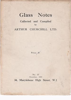 Glass Notes No.15, December 1955