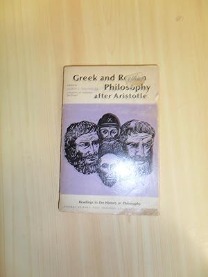 Seller image for Greek and Roman Philosophy After Aristotle for sale by Clement Burston Books