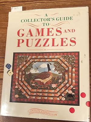 Seller image for A COLLECTOR'S GUIDE TO GAMES AND PUZZLES for sale by Carydale Books