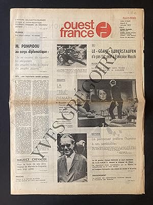 OUEST FRANCE-MARDI 4 JANVIER 1972