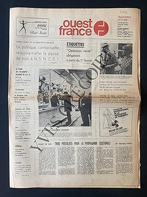 OUEST FRANCE-VENDREDI 14 JANVIER 1972
