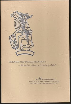 Imagen del vendedor de Sickness and Social Relations a la venta por The Book Collector, Inc. ABAA, ILAB