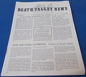 Death Valley News (Issue No. 47, Fall 1990) Newsletter