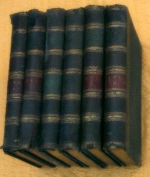 CASSELL'S NATURAL HISTORY, Complete 3/4 Leather Bound 6 Vol Set. 1882.