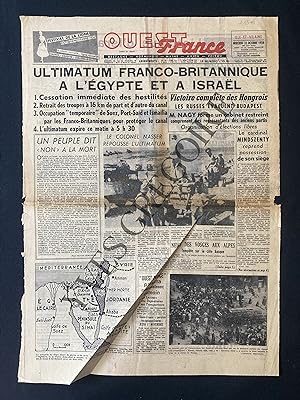 OUEST FRANCE-MERCREDI 31 OCTOBRE 1956