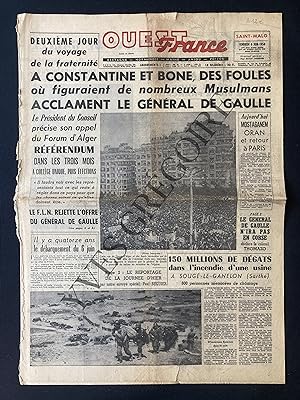 OUEST FRANCE-VENDREDI 6 JUIN 1958