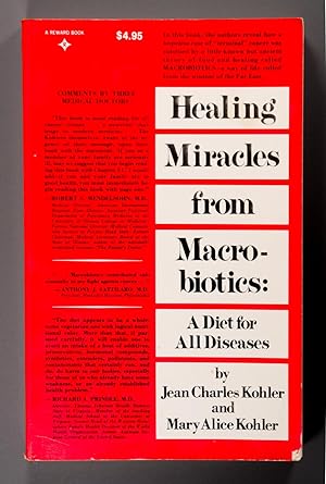 Seller image for Healing Miracles from Macrobiotics for sale by Time & Time Again