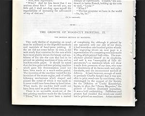 Imagen del vendedor de The Growth Of Wood-Cut Printing, Part II: The Modern Method By Machines a la venta por Legacy Books II