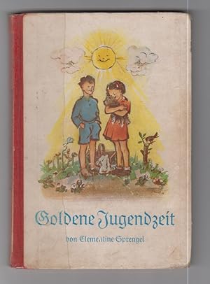 Bild des Verkufers fr Goldene Jugendzeit. Zwei Erzhlungen fr Mdchen. zum Verkauf von Allguer Online Antiquariat