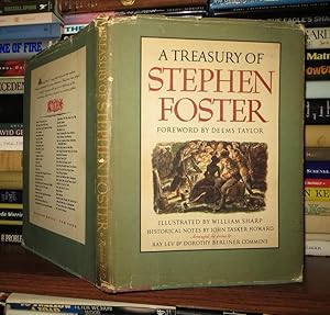 Image du vendeur pour A TREASURY OF STEPHEN FOSTER mis en vente par Rare Book Cellar