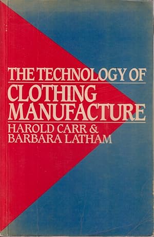 Immagine del venditore per The Technology of Clothing Manufacture venduto da Jonathan Grobe Books