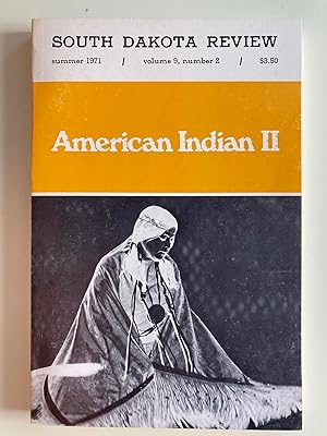 Seller image for South Dakota Review, Summer 1971, Volume 9, Number 2 -- American Indian II for sale by M.S.  Books