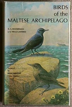 Bild des Verkufers fr Birds of the Maltese Archipelago zum Verkauf von Camilla's Bookshop