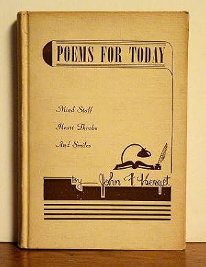 Immagine del venditore per Poems for Today Mind Stuff Heart Throbs and Smiles venduto da Jans Collectibles: Vintage Books