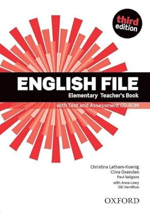 Bild des Verkufers fr English File third edition: Elementary: Teacher's Book with Test and Assessment CD-ROM zum Verkauf von AHA-BUCH GmbH