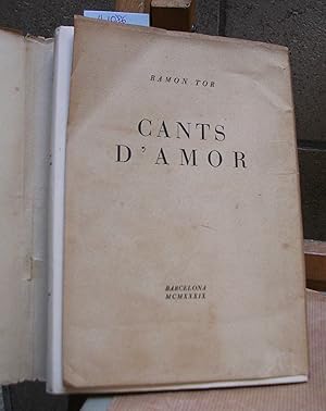 CANTS D'AMOR. Dibuixos de Ramon de Capmany