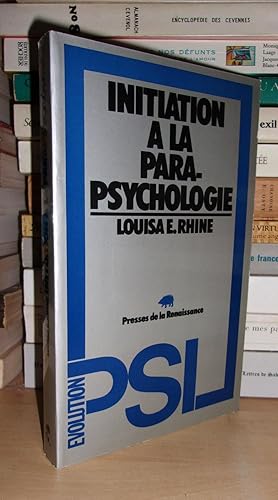 Image du vendeur pour INITIATION A LA PARAPSYCHOLOGIE mis en vente par Planet's books