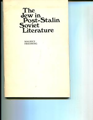 Image du vendeur pour The Jew in post-Stalin Soviet literature. mis en vente par Orca Knowledge Systems, Inc.