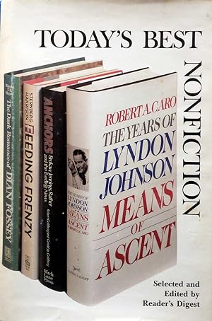 Seller image for Anchors: Brokaw, Jennings, Rather & the Evening News/Means of Ascent/the Dark Romance of Dian Fossey/Feeding Frenzy (Reader's Digest Today's Best Nonfiction, Volume 12: 1991) for sale by Kayleighbug Books, IOBA