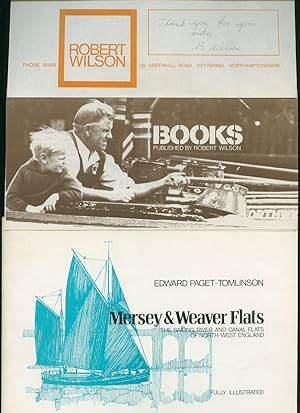 Seller image for Mersey & Weaver Flats; The Sailing, River and Canal Flats of North-West England + Signed Compliment Slip for sale by Little Stour Books PBFA Member