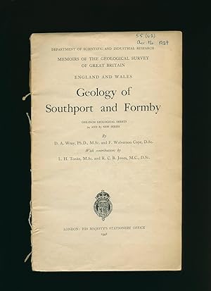 Bild des Verkufers fr Geology of Southport and Formby [Department of Scientific and Industrial Research] zum Verkauf von Little Stour Books PBFA Member