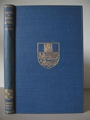 Bild des Verkufers fr The Award of William Alnwick, Bishop of Lincoln A.D. 1439. With a Preface, Introduction, etc. by Christopher Wordsworth. zum Verkauf von David Strauss