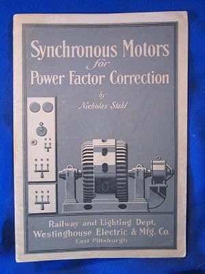 Synchronous Motors for Power Factor Correction