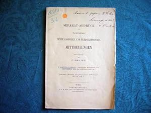 Separat-Abdruck aus tschermak's mineralogischen und petrographischen Mittheilungen.