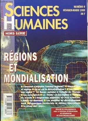 Immagine del venditore per Sciences Humaines Hors-Srie N8 : Rgions et Mondialisations venduto da Le-Livre