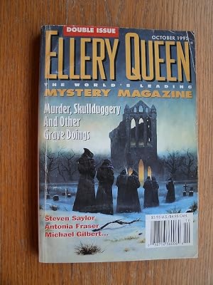 Bild des Verkufers fr Ellery Queen Mystery Magazine October 1995 zum Verkauf von Scene of the Crime, ABAC, IOBA