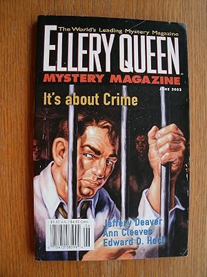 Imagen del vendedor de Ellery Queen Mystery Magazine June 2003 a la venta por Scene of the Crime, ABAC, IOBA
