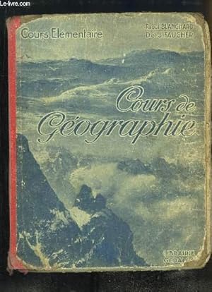 Seller image for Cours de Gographie. Cours lmentaire. for sale by Le-Livre