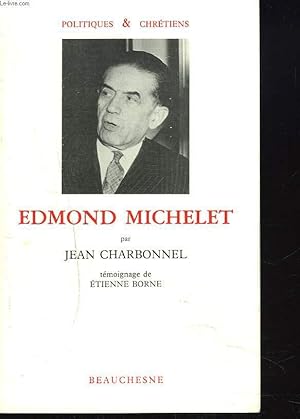 Bild des Verkufers fr EDMOND MICHELET zum Verkauf von Le-Livre