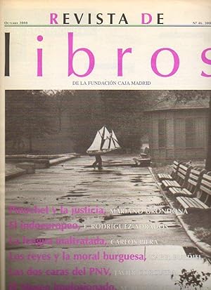 Imagen del vendedor de REVISTA DE LIBROS. N 46. Latinoamrica: El caso Pinochet. Pobreza y distribucin del ingreso en Mxico. Brbara Nichtweib: Teologa y Poltica. Carlos Piera: Tiene usted la lengua sucia? Francisco Rodrguez Adrados: La familia lingstica indoeuropea. Javier Corcuera Atienza: Las dos caras del PNV. Antonio Gmez Ramos: Gadamer, una vida filosfica. Antonio Marn EL Proyecto Genoma. a la venta por angeles sancha libros