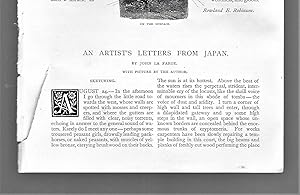 Imagen del vendedor de An Artist's Letters From Japan: Part VI, Sketching, The Flutes Of Iyeyasu, The Pagoda In Rain, And Kioto a la venta por Legacy Books II