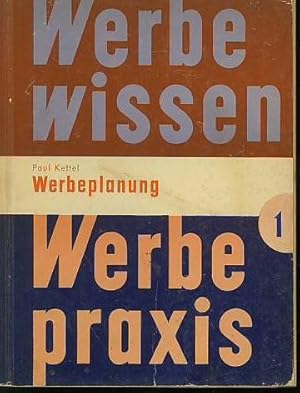 Bild des Verkufers fr Werbeplanung. zum Verkauf von Antiquariat Carl Wegner